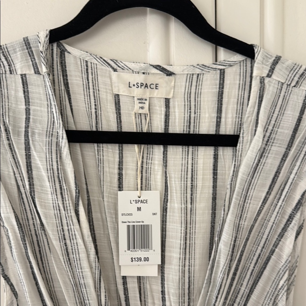 L*Space Monochrome Striped Dress